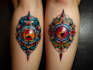 create awesome old school tattoo style design