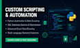 scrape website data and automate excel files using python