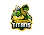 design timber titans team logo