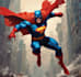 draw an awesome superhero cartoon character