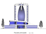 draw a 2d architectural floor plan