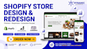develop shopify store,build ecommerce store,design or redesign shopify website