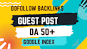 write and publish 10 high da guest post with do follow link building