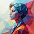 draw polygonal and low poly illustrations