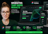 design modern landing page, business responsive website uiux