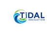 design modern beautiful wave and sprinkler logo