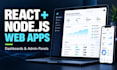 build a full stack web app with react js, node js and mern stack