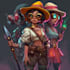create game character art in unique style