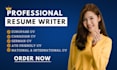 make professional cv resume maker create cover letter build update design revamp