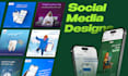 design eye catching arabic social media posts