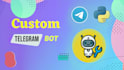 create a custom telegram bot in python