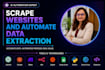 scrape websites and automate data extraction