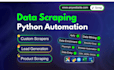 do python website scraping, data scraping, web scraper, extraction, automation