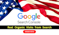 do google search console organic website traffic promotion