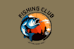 create fishing and hunting logo