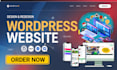 design, redesign, modern responsive wordpress website
