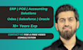 develop erp pos crm accounting odoo oracle salesforce software development