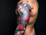 create a tattoo design of tattoo sleeve