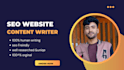 be your website content writer