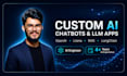 build custom llm applications using langchain, rag chatbots, llama, and openai