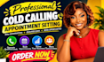 do b2b cold calling real estate cold caller telemarketing appointment setting
