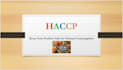 do haccp plan for food safety