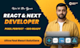 be your full stack web developer, react developer, frontend developer, next js