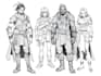 draw sketches with your character