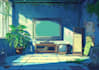 draw background art illustration for vtuber stream visual
