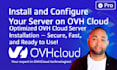 install and configure your server on ovh cloud