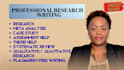 write on therapy, counseling, mental health and rehabilitation