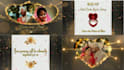create an indian digital  wedding invitation video and card