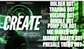 develop volume pump fun bot, telegram bot, bundle bot, solana trading bot evms
