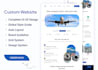 do custom website UI UX, landing page, high conversion mockups