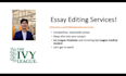 edit your college and graduate application essays