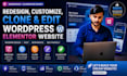 redesign, customize and fix wordpress elementor error