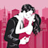 make illustrated romance book cover design