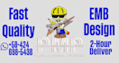 do a embroidery digitizing of a logo