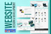 design and develop a custom website with PHP HTML CSS js and mysql