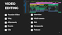 edit your video for your company, your events or social media