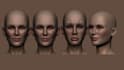 sculpt realistic 3d head model 3d face 3d mask 3d bust model for 3d printing