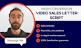 write persuasive vsl scripts that turn viewers into paying customers