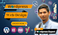 develop or redesign responsive wordpress website using elementor