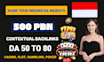 make indonesia id homepage baclinks