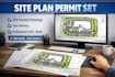 draft site plan permit city permit topography map