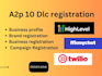 twilio setup, vonage, setup a2p 10dlc, studio flow, IVR, integration, configure