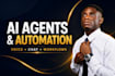 build ai agent, ai cold calling agent, ai chatbot, ai automation, ai voice agent