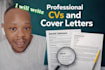 write professional cvs and cover letters to land jobs