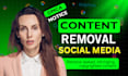 remove leaked infringing content under dmca takedown notice