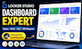 create data studio dashboard for sales, marketing and KPI reports